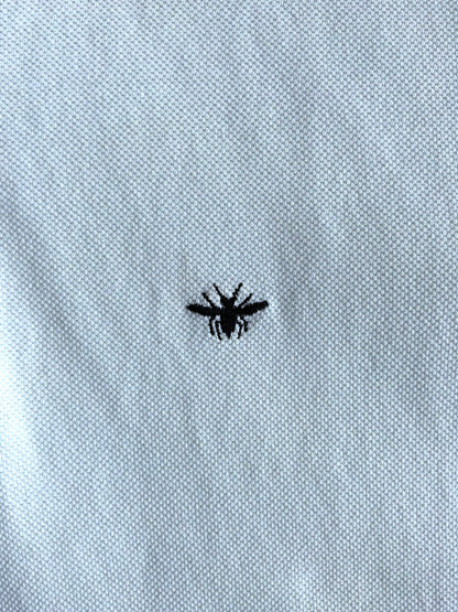 Dior Bee White Polo Shirt