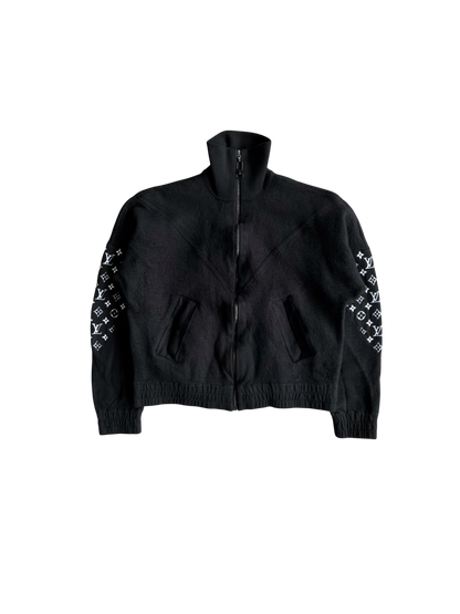 Womens Louis Vuitton Sleeve Monogram Knit Jacket
