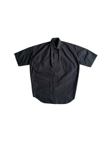 Balenciaga Chest Script Polo Button Down