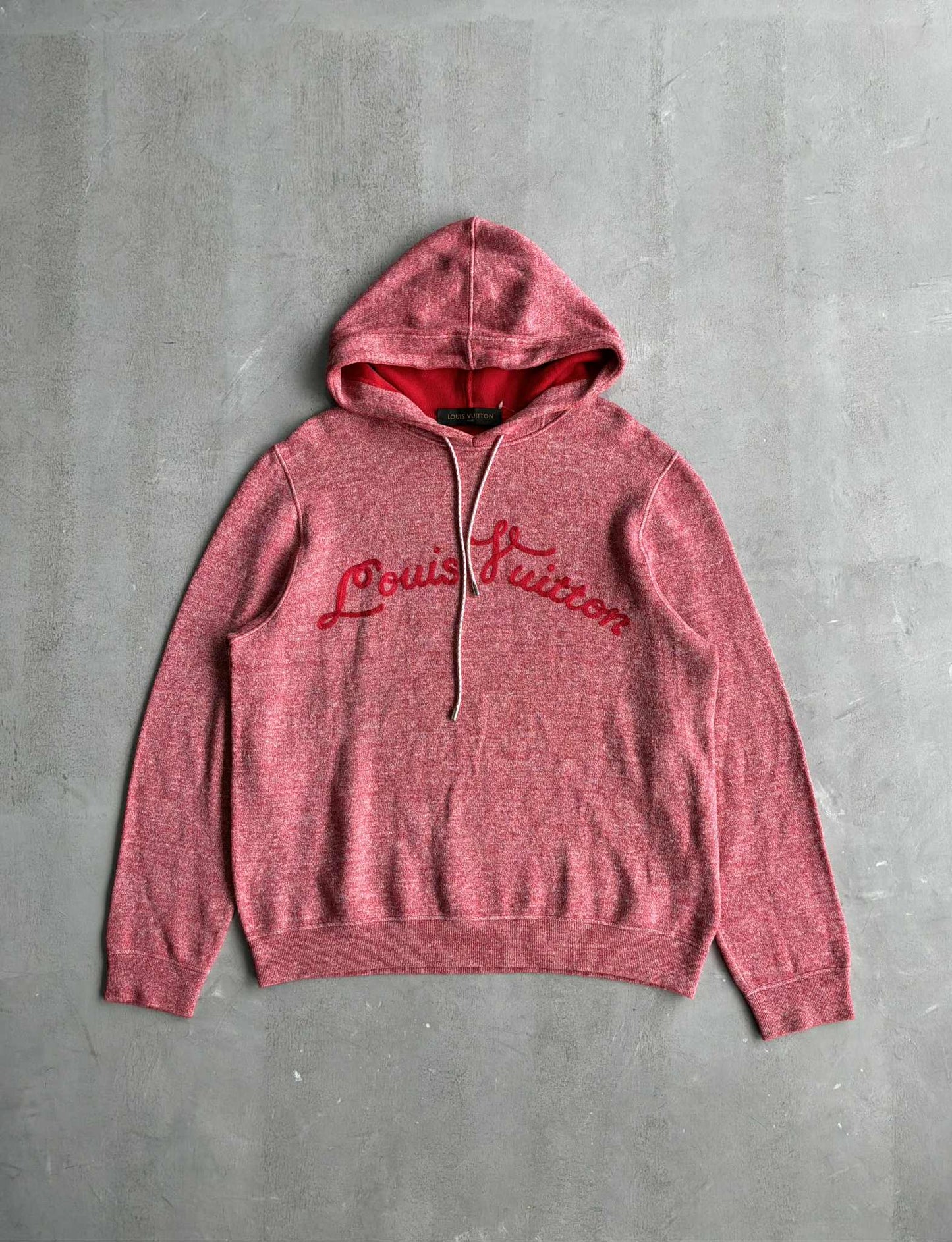 Louis Vuitton Embroidered Script Hoodie