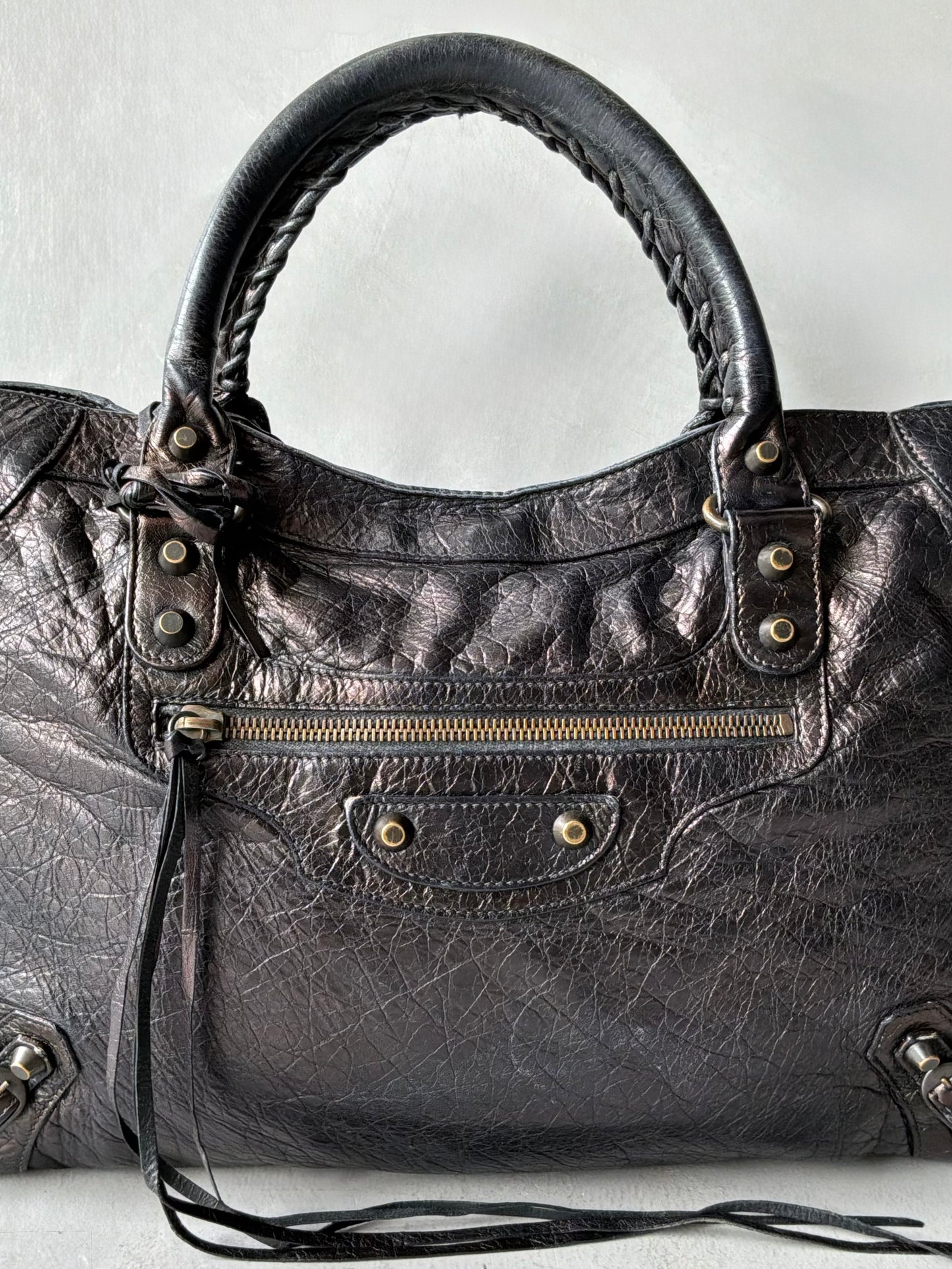 Balenciaga Classic City ‘Ink’ Lambskin Bag