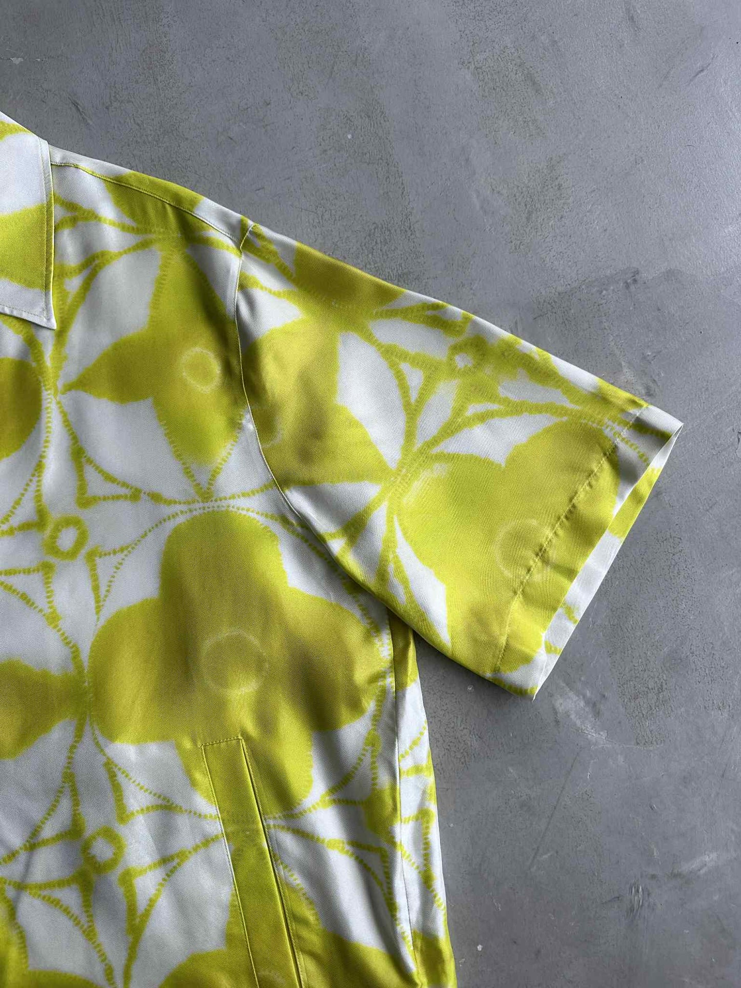 Louis Vuitton Monogram Shibori Shortsleeve silk Shirt