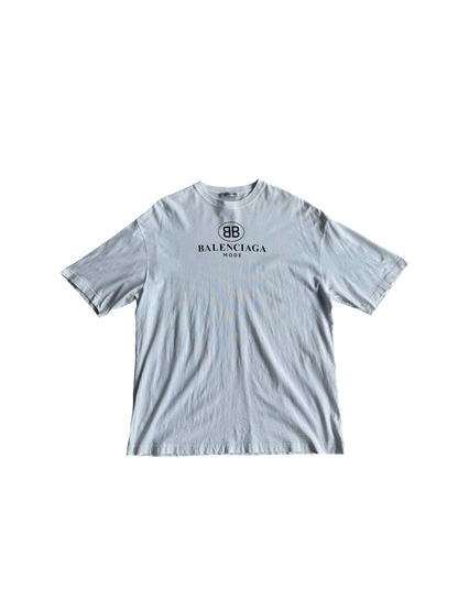Balenciaga Mode Oversized White Shirt