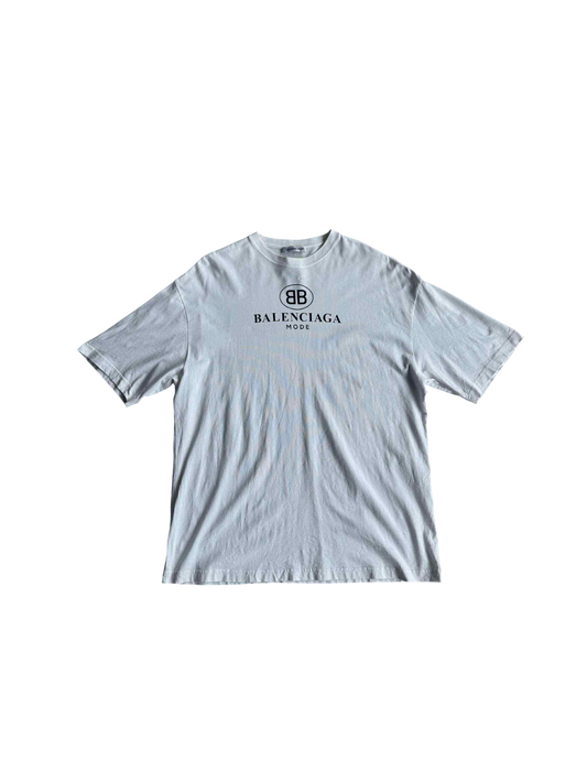 Balenciaga Mode Oversized White Shirt