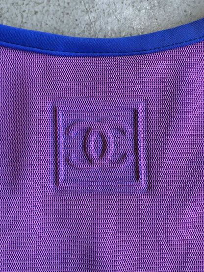 Chanel Sportsline Swim Top