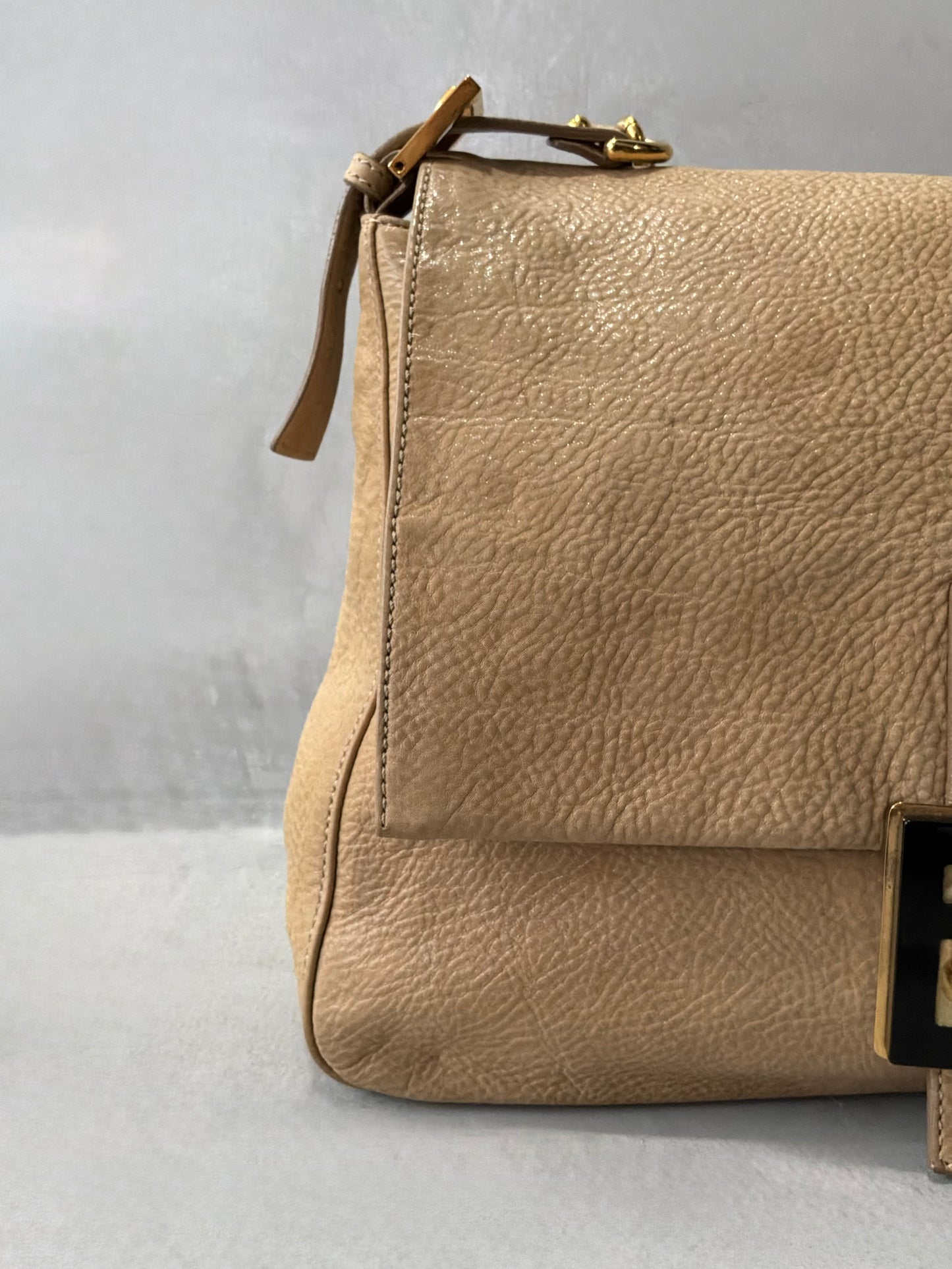 Fendi Mamma Baguette Brown Bag