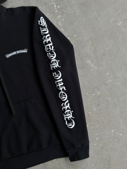 Chrome Hearts Scroll Logo Pullover Hoodie