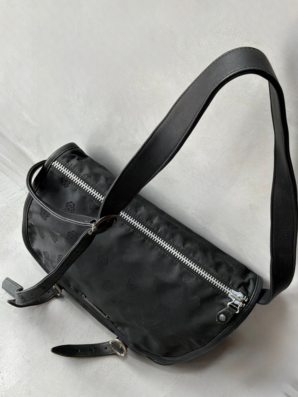 Chrome Hearts Nylon Mono Gunslinger Strap Messenger Bag