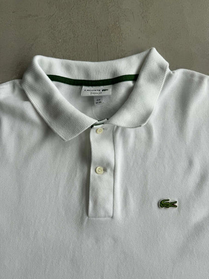 Lacoste White Polo Shirt