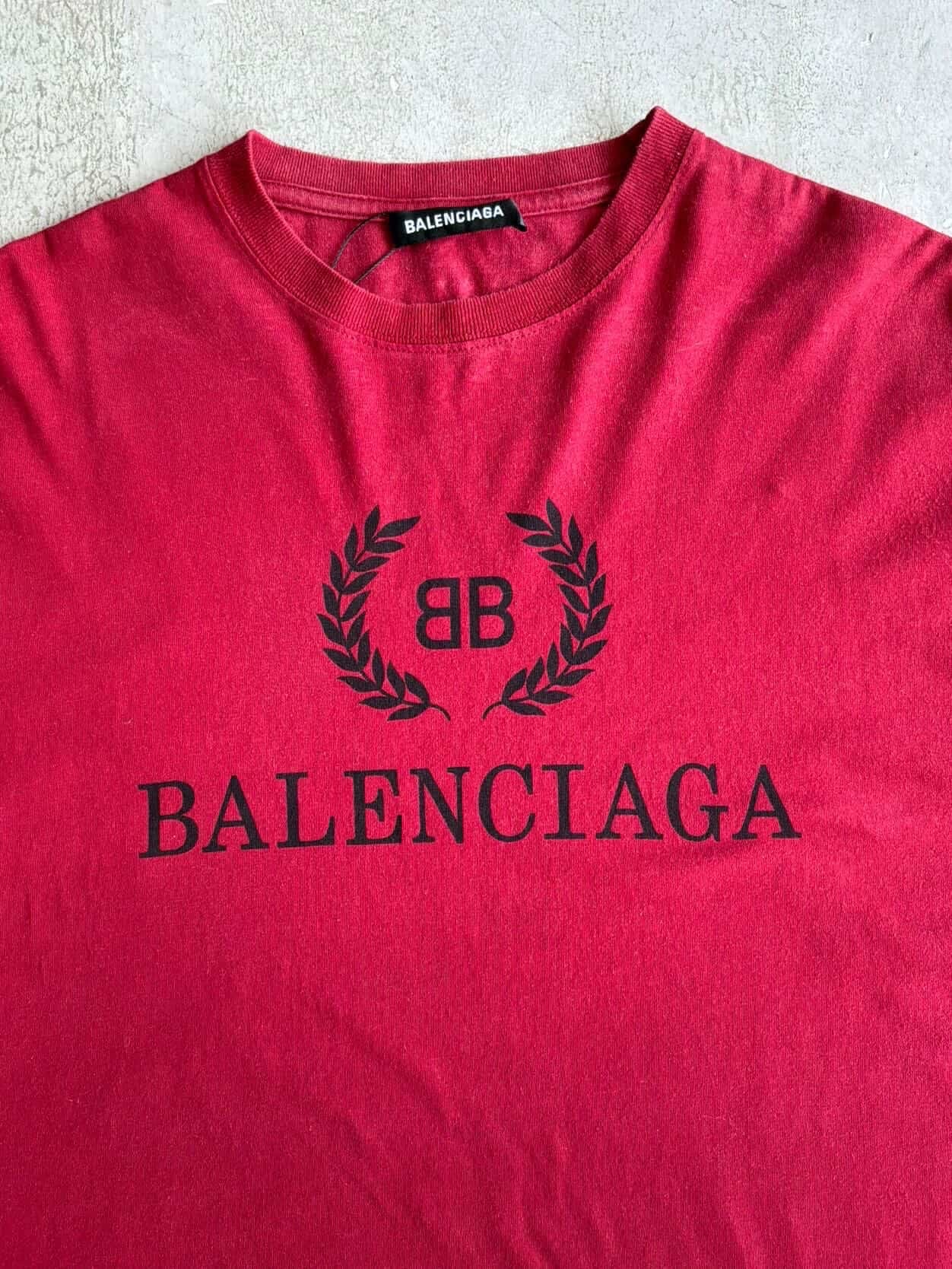 Balenciaga Flower Script Tee