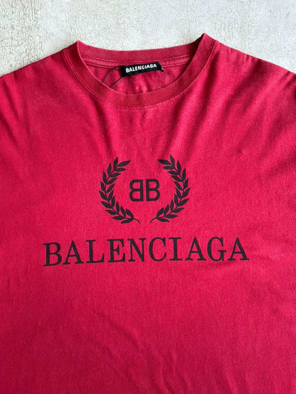 Balenciaga Flower Script Tee