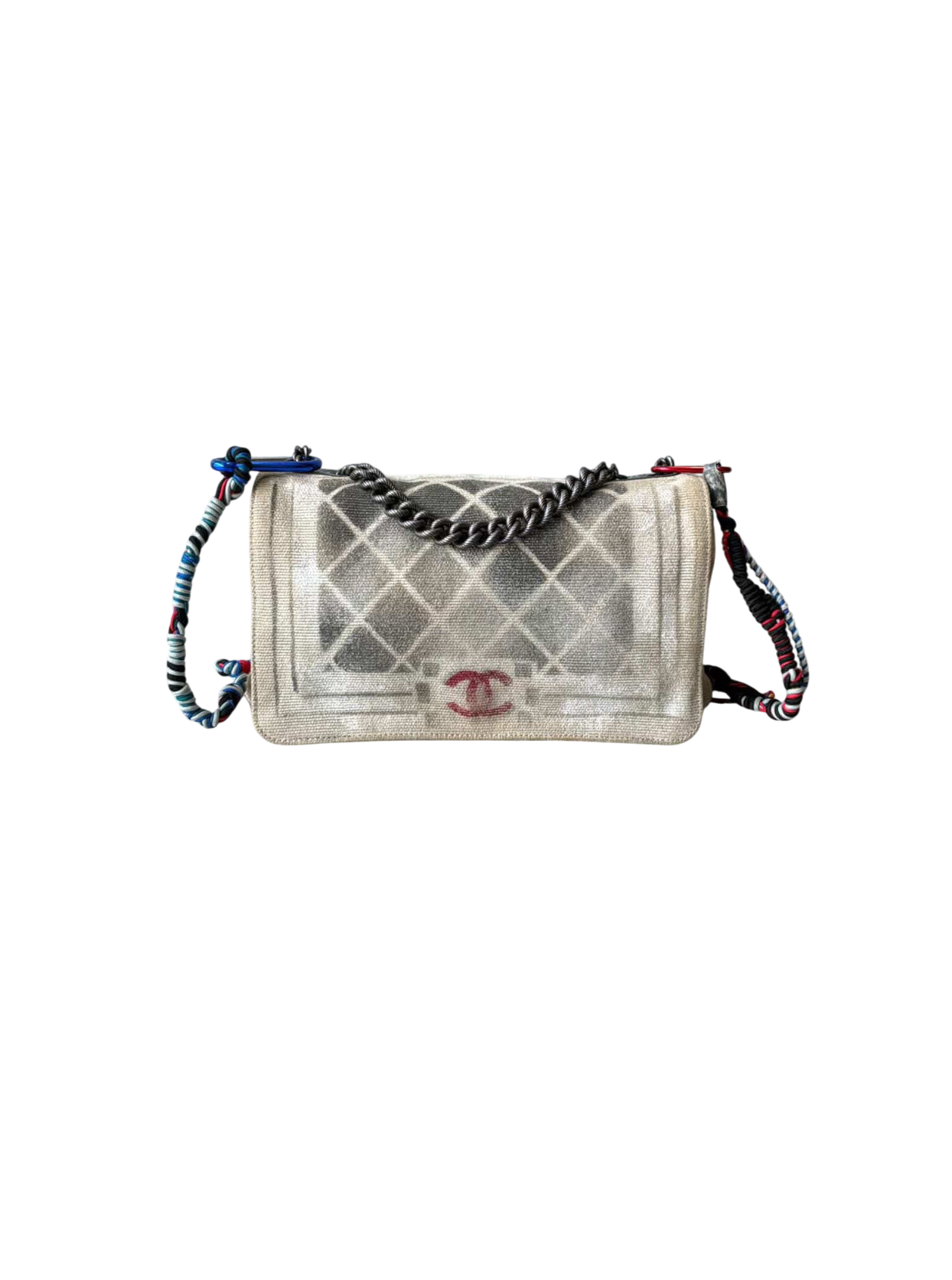 2014 Chanel Art School Oh My Boy Graffiti Bag