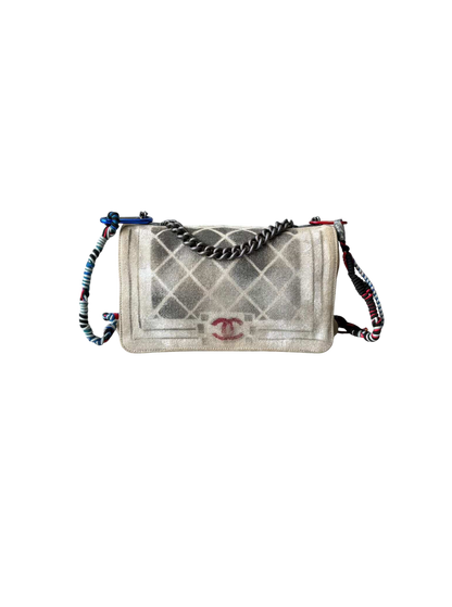 2014 Chanel Art School Oh My Boy Graffiti Bag