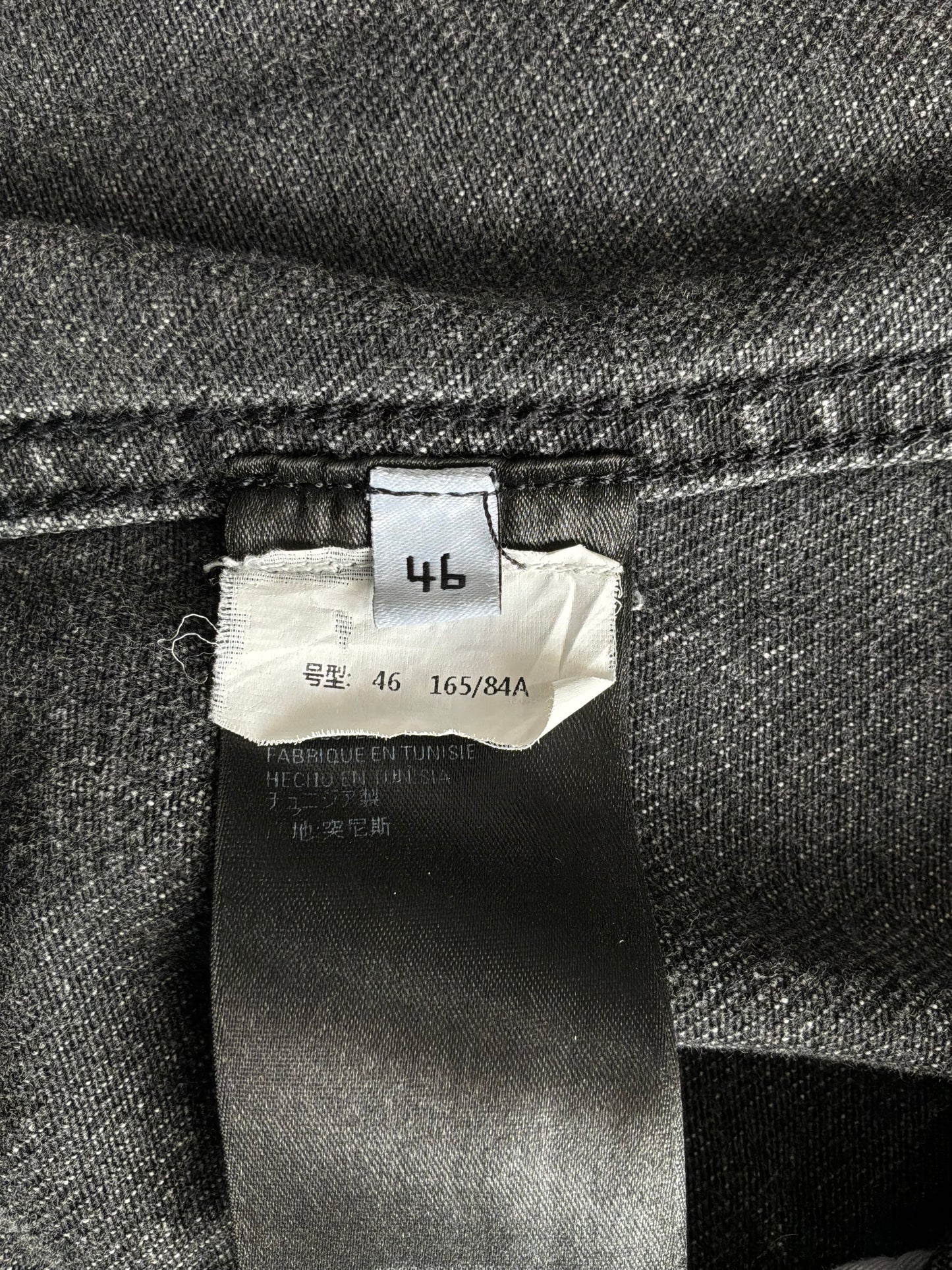 Balenciaga Rue De Paris Washed Denim Jacket