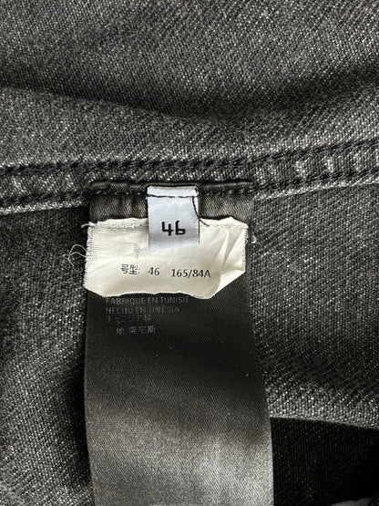 Balenciaga Rue De Paris Washed Denim Jacket