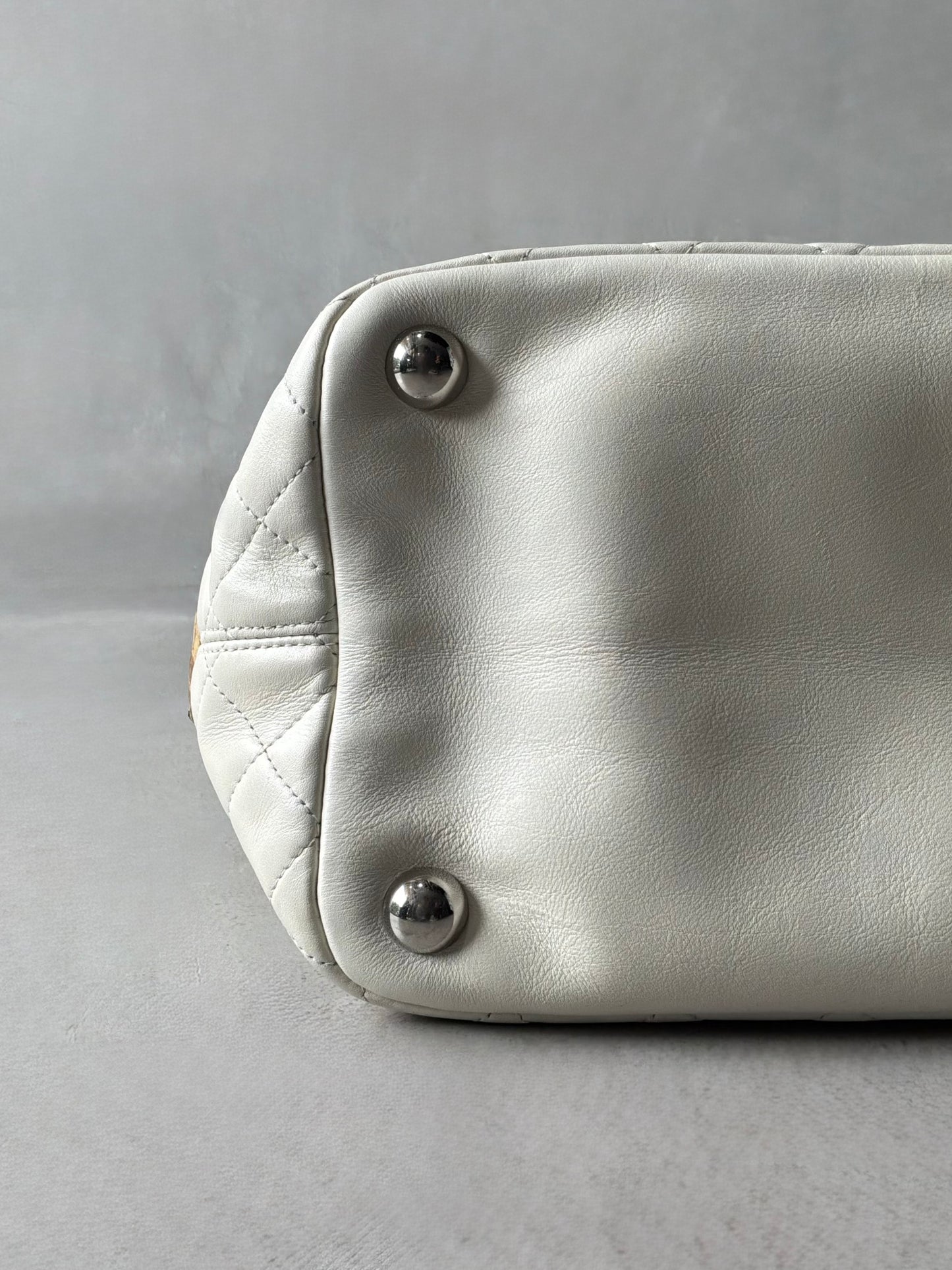 Chanel Cambon Ligne Phyton CC Tote Bag