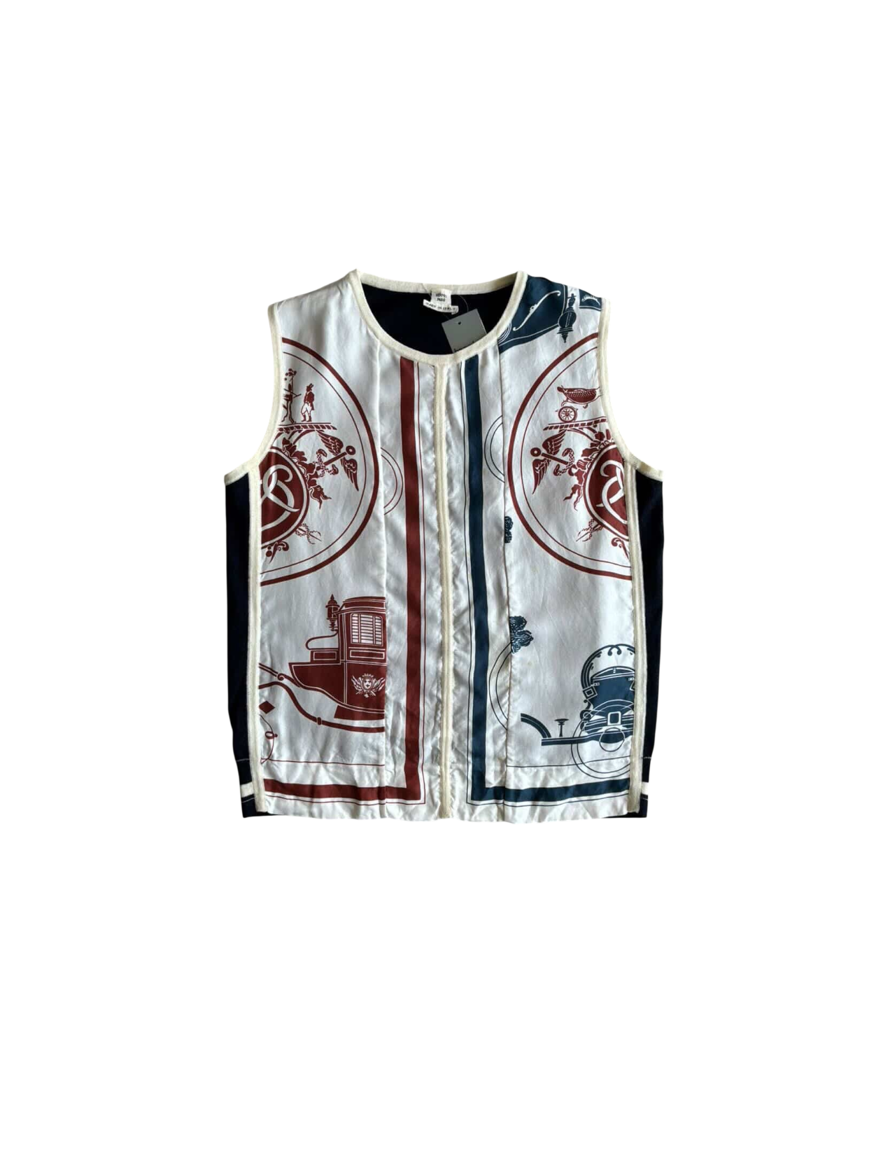 Hermes Margiela Era Silk/Cashmere Top