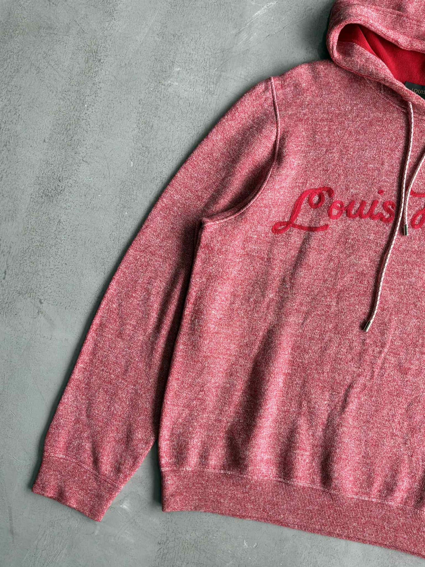 Louis Vuitton Embroidered Script Hoodie