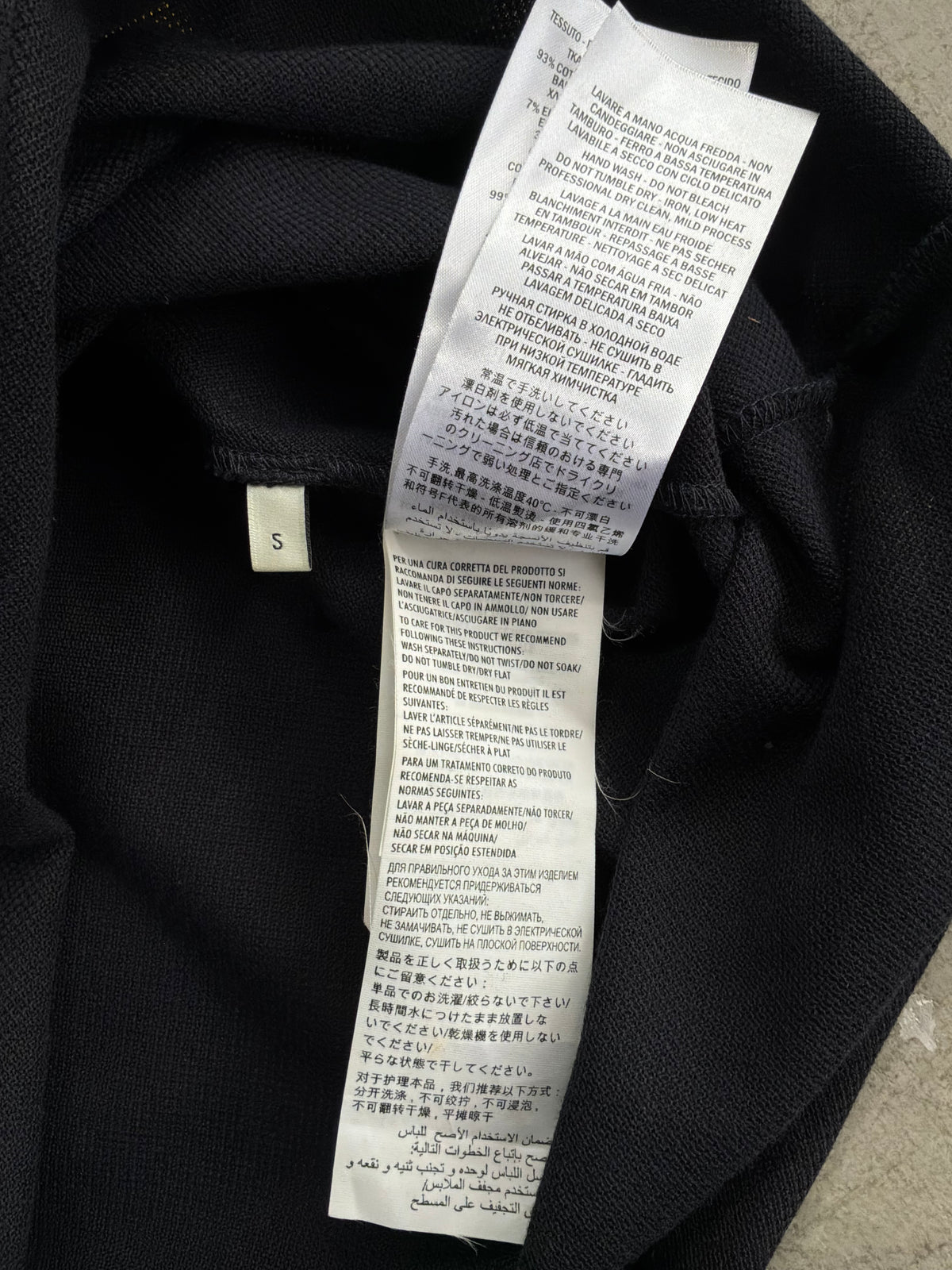 Gucci Bee Logo Black Polo Shirt