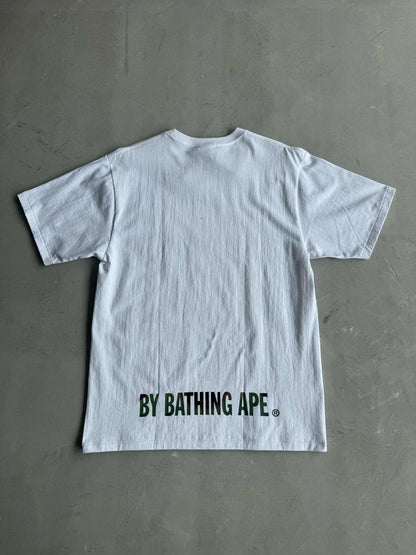 Bape Thermography Ape Head White Tee
