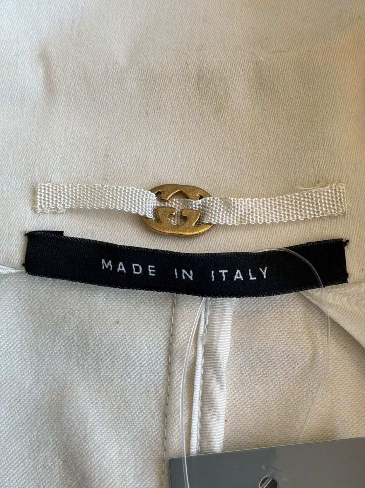 2003 Gucci By Tom Ford Structured Moto Jacket