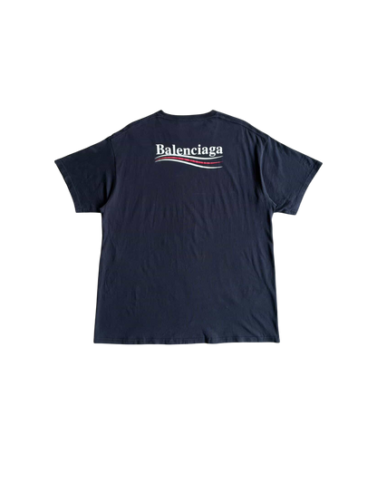 Balenciaga Political Campaign Navy