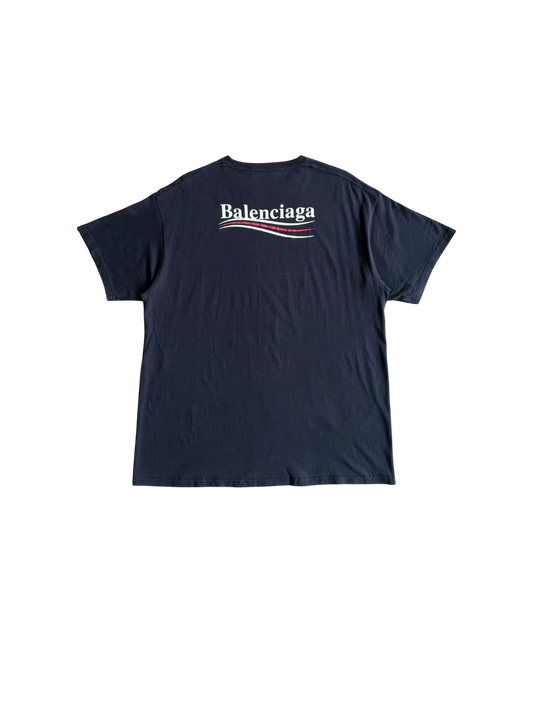 Balenciaga Political Campaign Navy