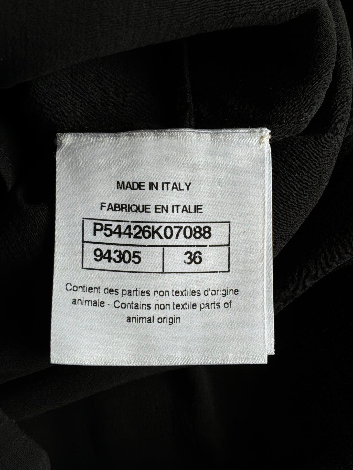 Chanel Silk Cocktail Dress