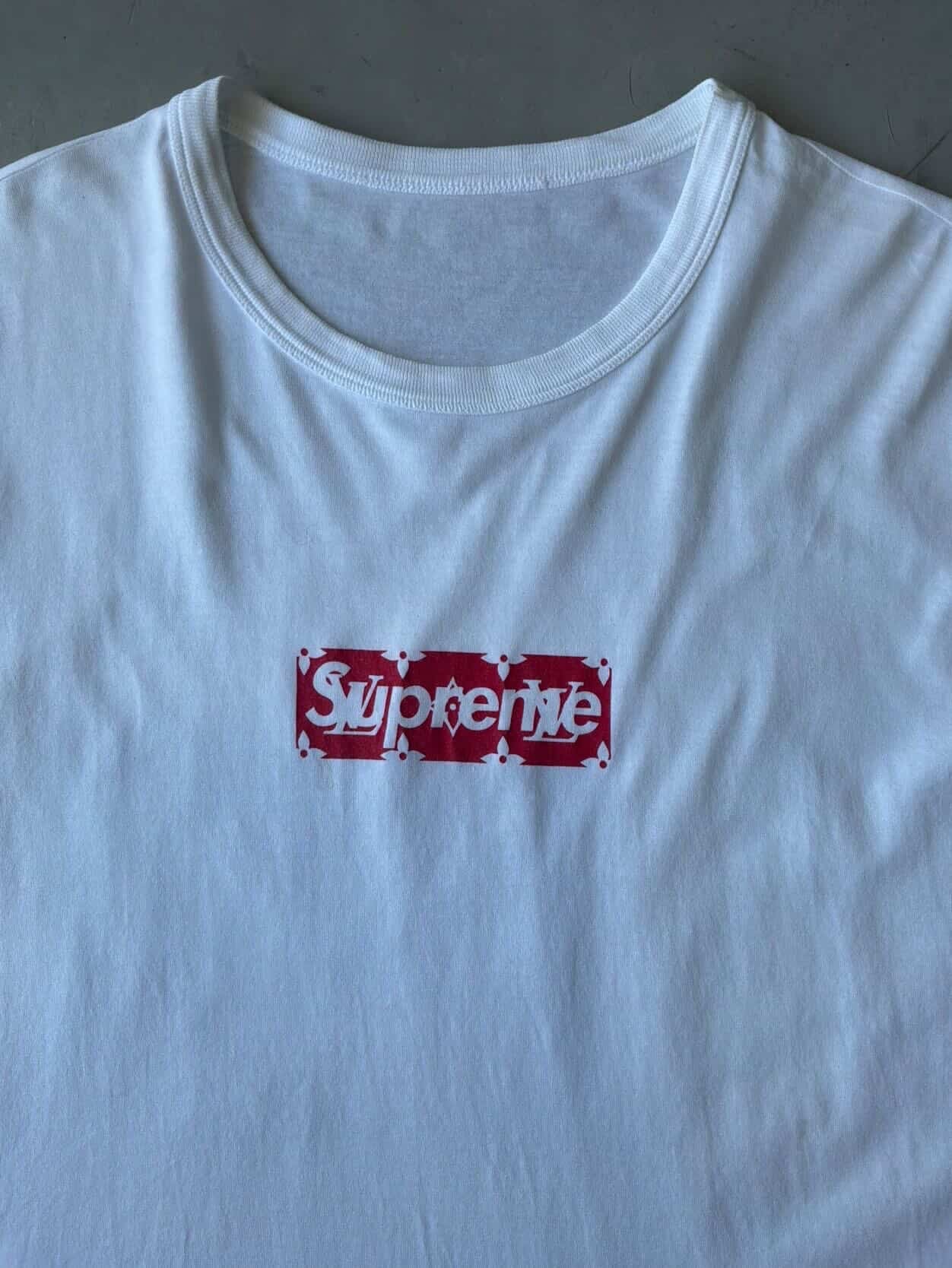 Louis Vuitton x Supreme Box Logo Tee
