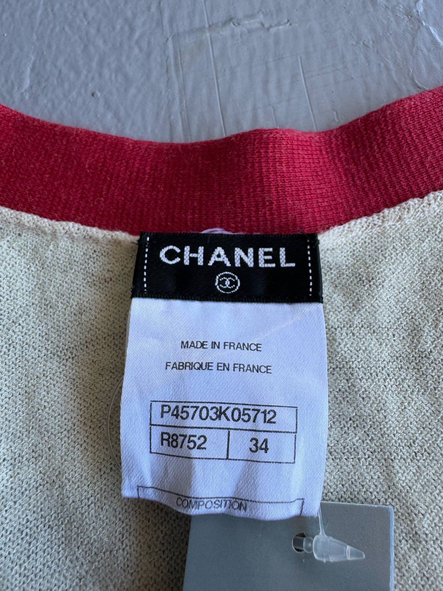 Chanel Stripes Cardigan