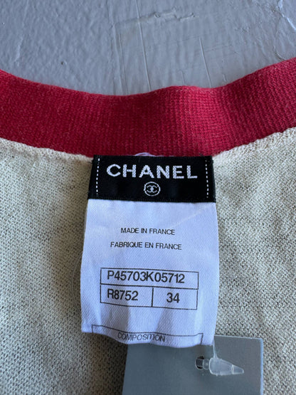 Chanel Stripes Cardigan