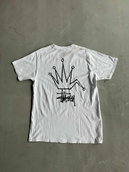 Stussy Vintage White Crown Tee