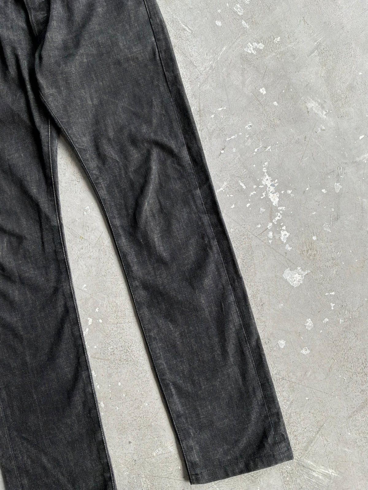 Dior Homme Hedi Slimane  Slim Straight Raw Denim Jeans