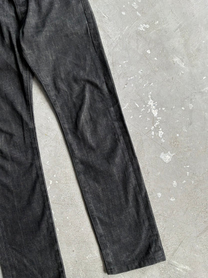 Dior Homme Hedi Slimane  Slim Straight Raw Denim Jeans