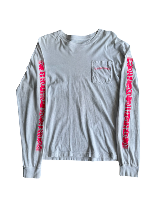 Chrome Hearts Pink Script Longsleeves