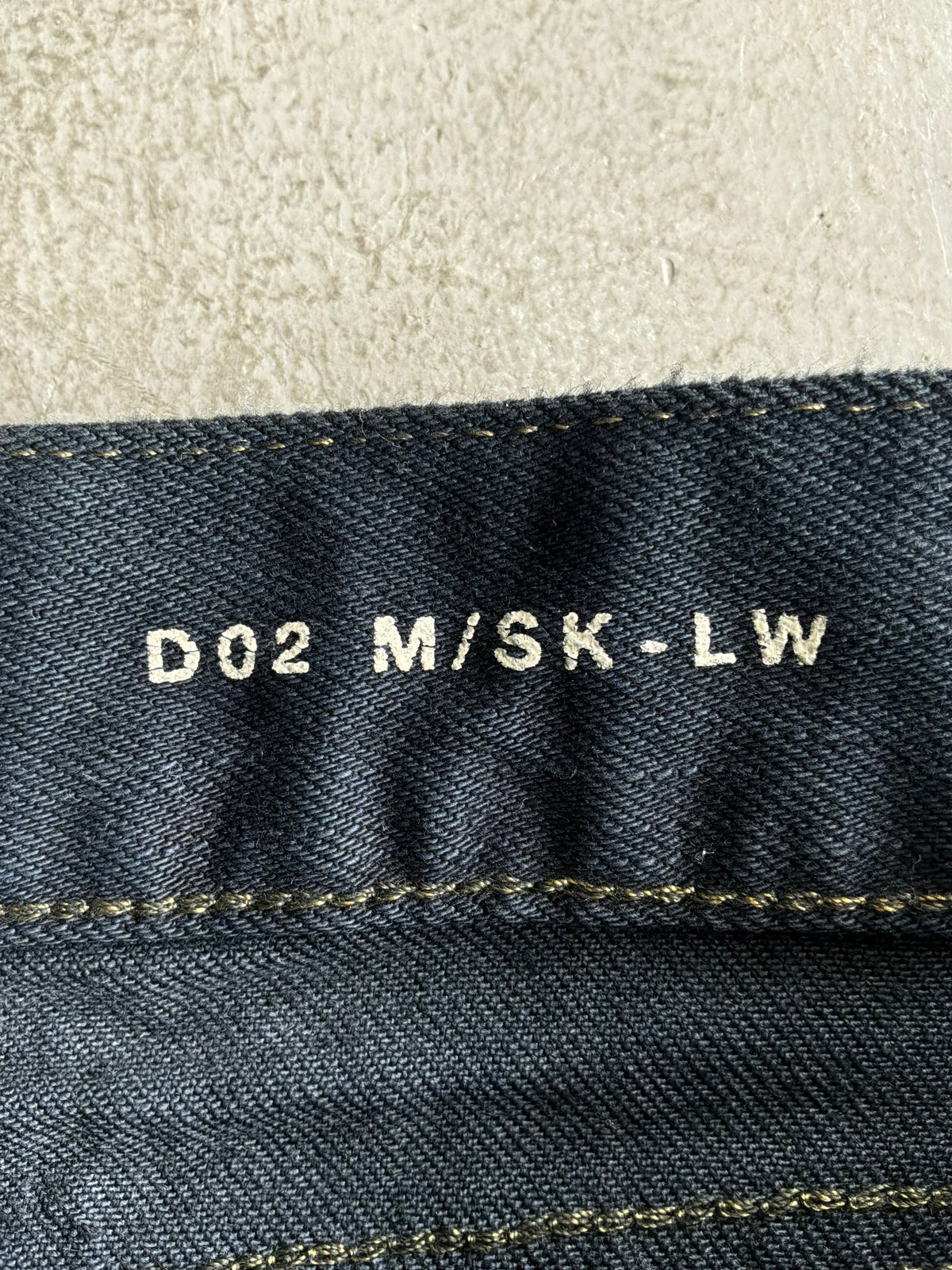 Saint Laurent Paris FW13 “SCAB” Denim Jeans
