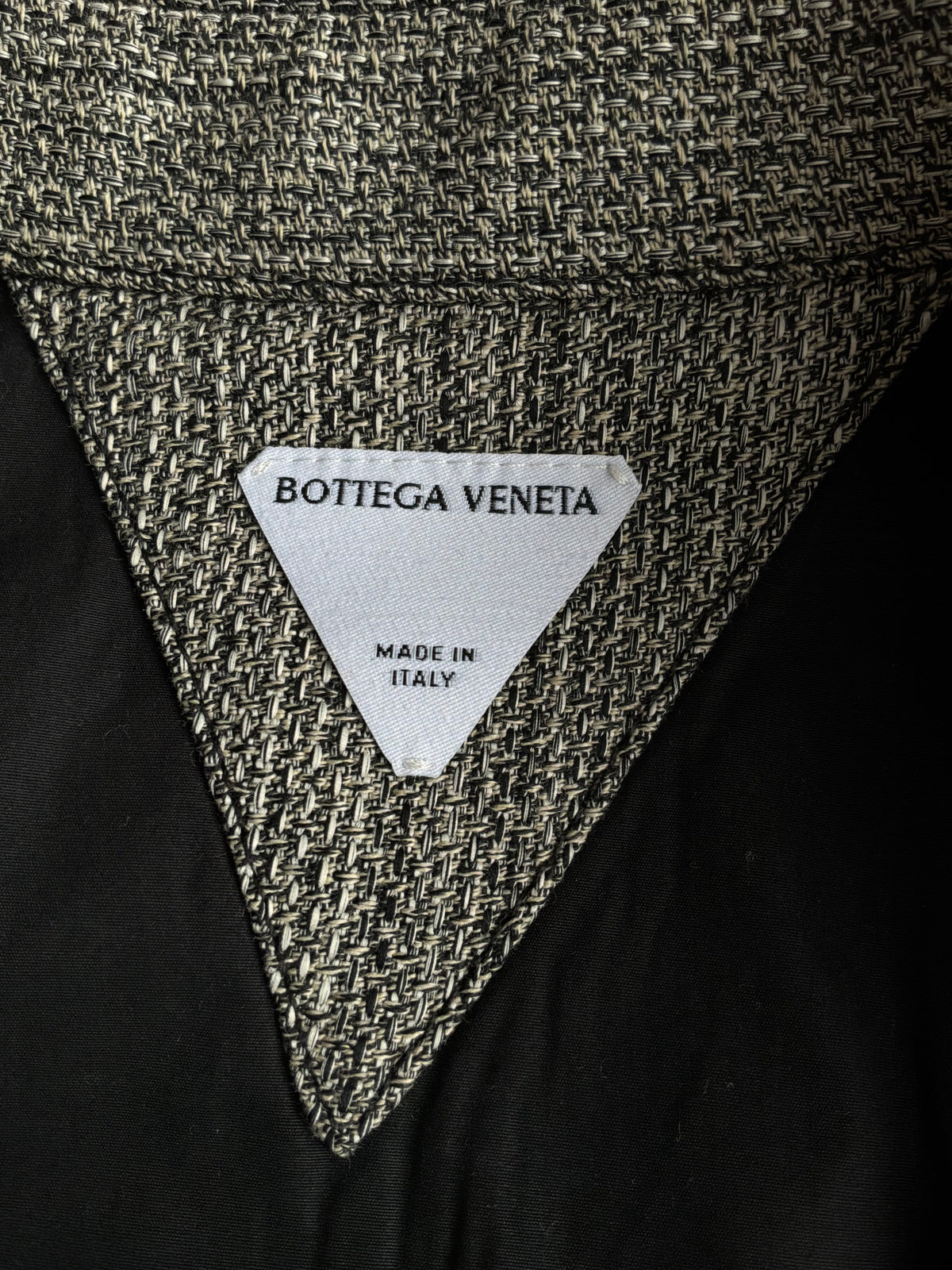 Bottega Venetta Tweed Short Sleeve Shirt