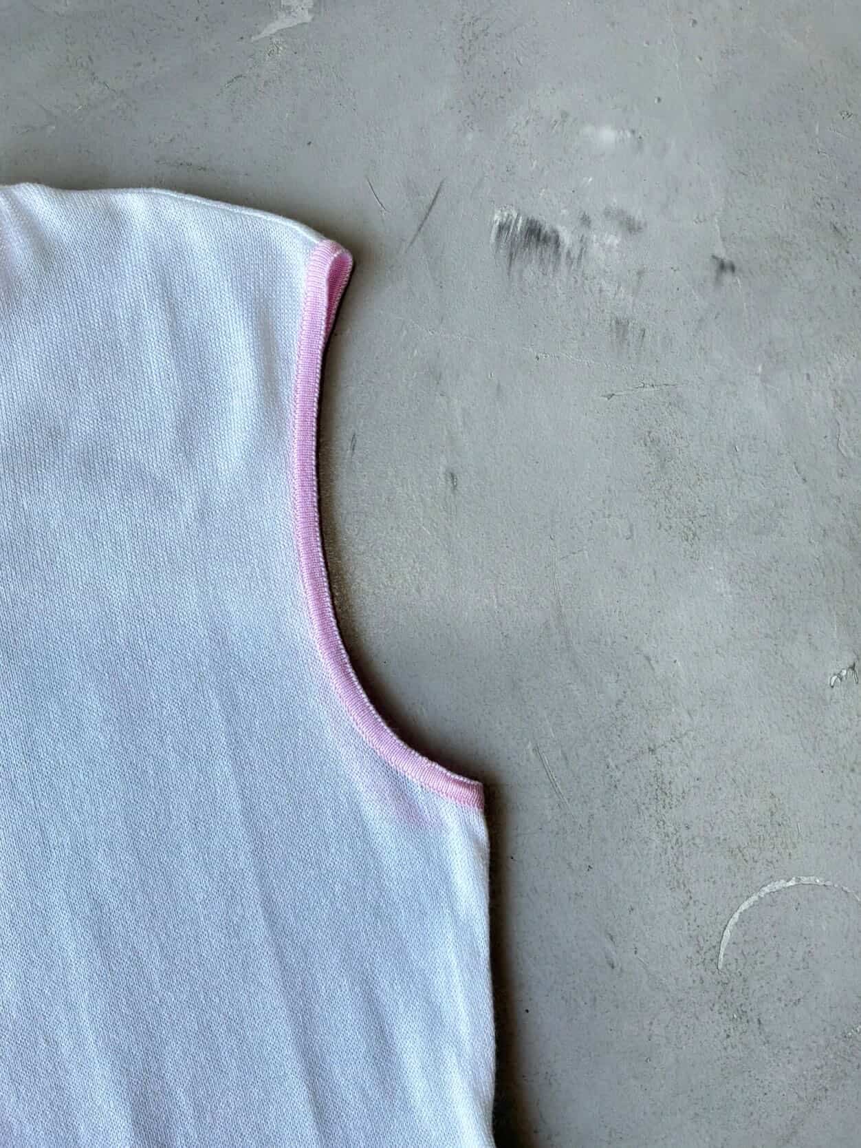 2000’s Chanel Knit CC Tank Top