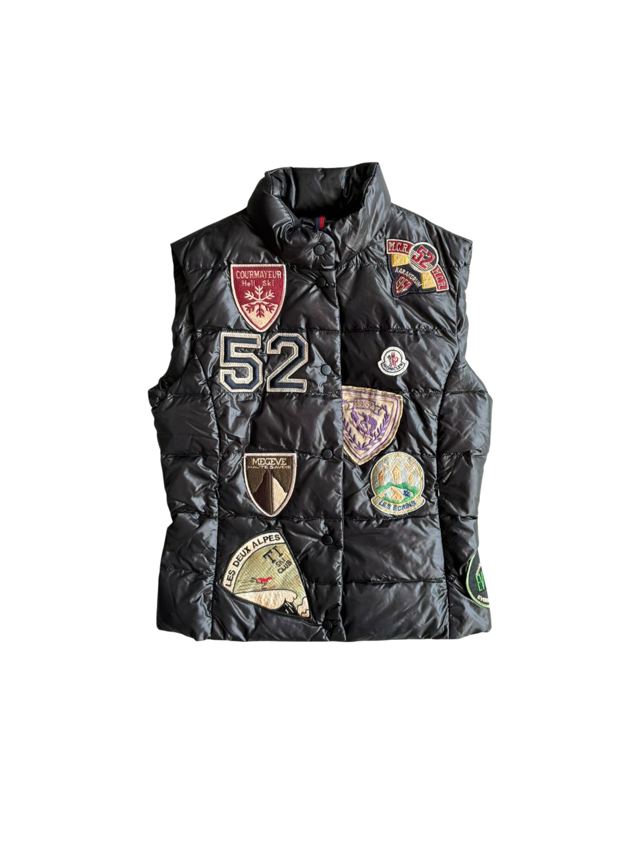 Moncler Multipatch Puffer Vest