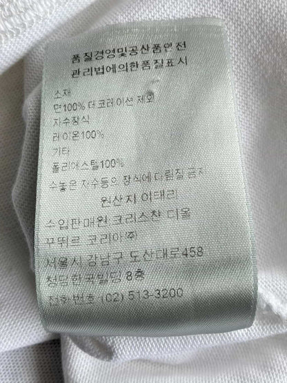 Dior Flower Chest Logo Tee