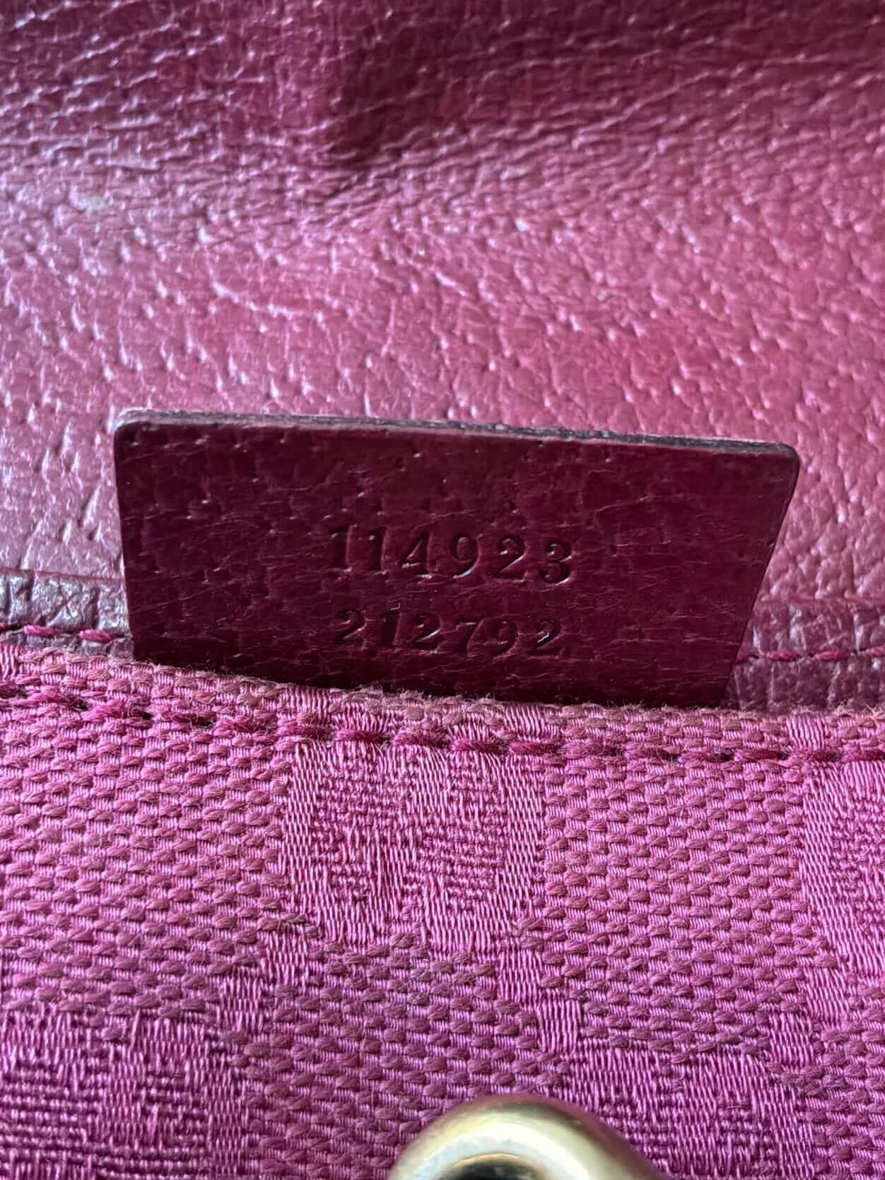 Gucci Pink Monogram Horsebit Chain Clutch/Shoulder Bag