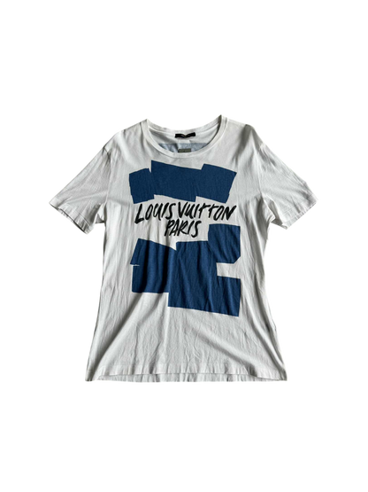 Louis Vuitton Graffiti Logo Short Sleeve Tee