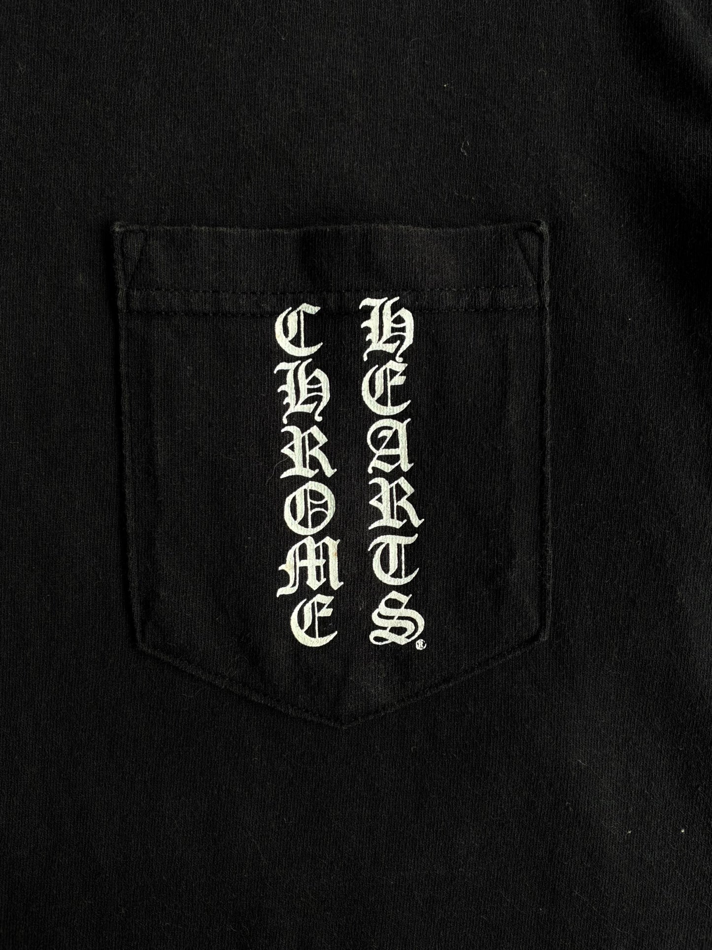 2000s Chrome Hearts Cemetery Sword Black Tee