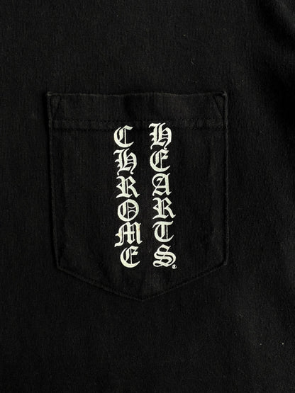 2000s Chrome Hearts Cemetery Sword Black Tee