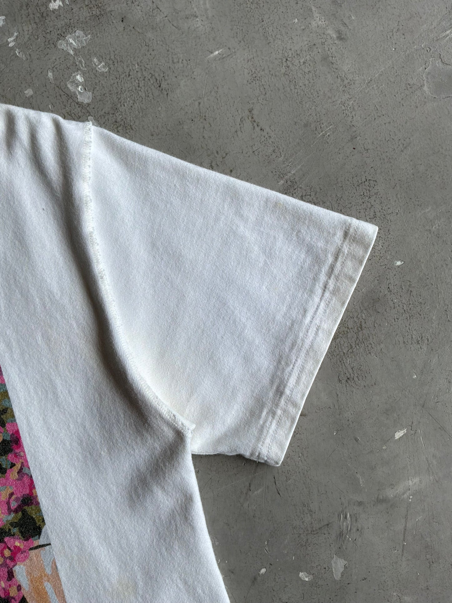 Louis Vuitton Virgil Abloh Graffiti Floral Tee