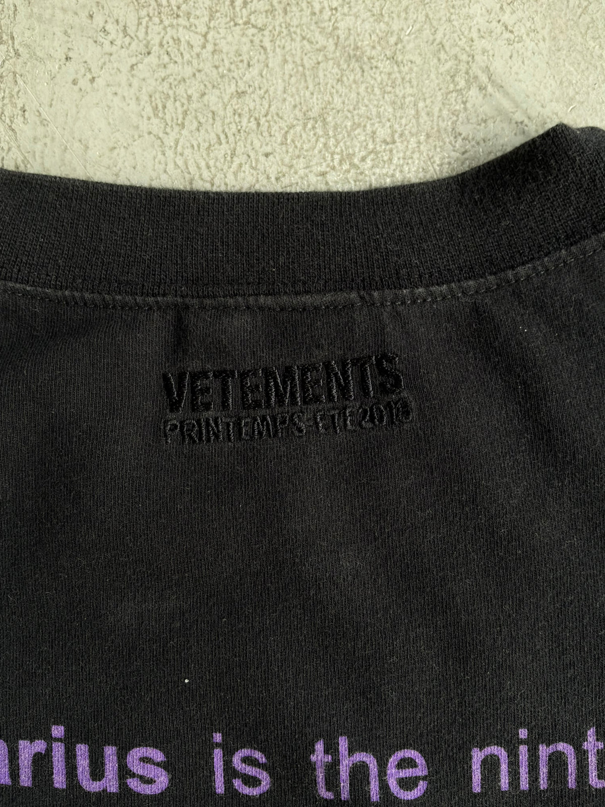 Vetements Sagitarrius Zodiac Tee
