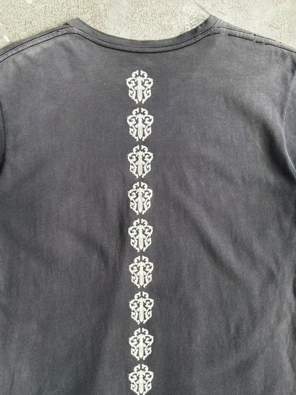 Chrome Hearts Vine Dagger Spine Black Tee