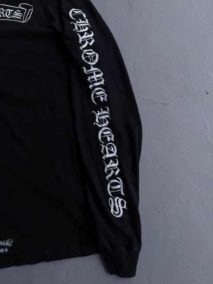 Chrome Hearts Scroll Logo Longsleeves