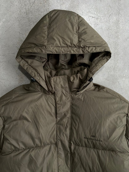 Balenciaga Vintage Green Puffer Jacket