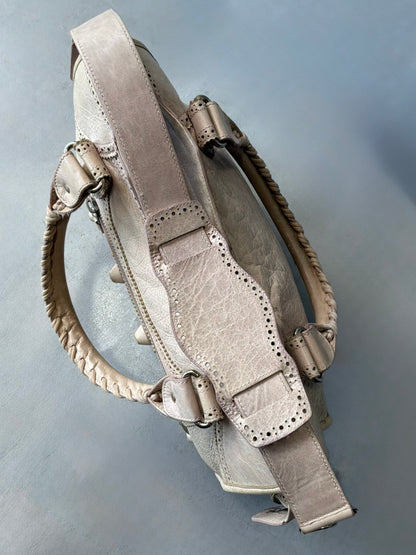 Balenciaga Classic City Light Pink on Brouges Lambskin Bag